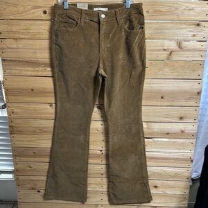 Levi's Brown Flare Wide Leg Jeans